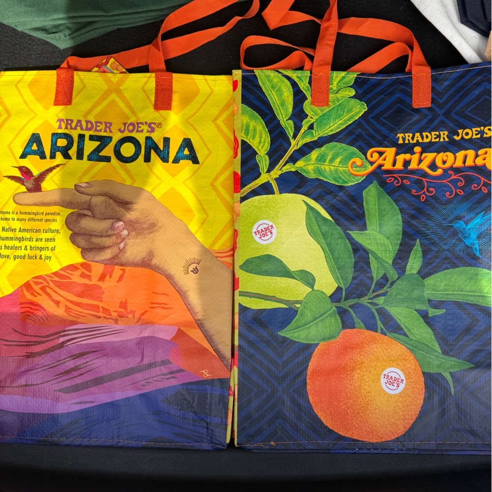Trader Joe’s Arizona Exclusive tote bag Reusable Shopper 1x order